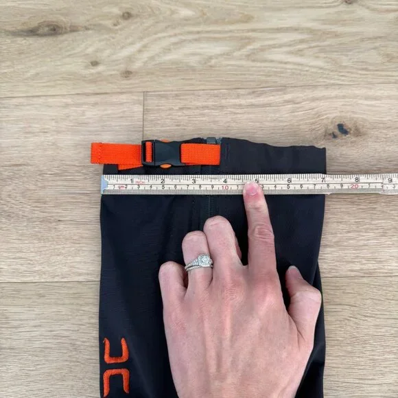 Hillsound Unisex Armadillo LT Gaiter Size Small Black Full Zip Waterproof HSG004 - Picture 12 of 12